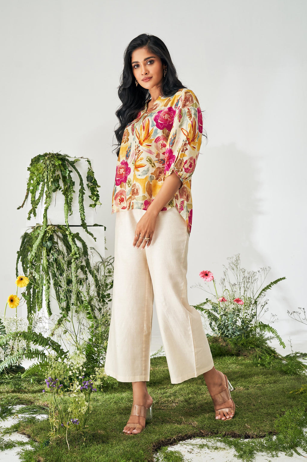 Multicolour Floral Print Co-ord Set