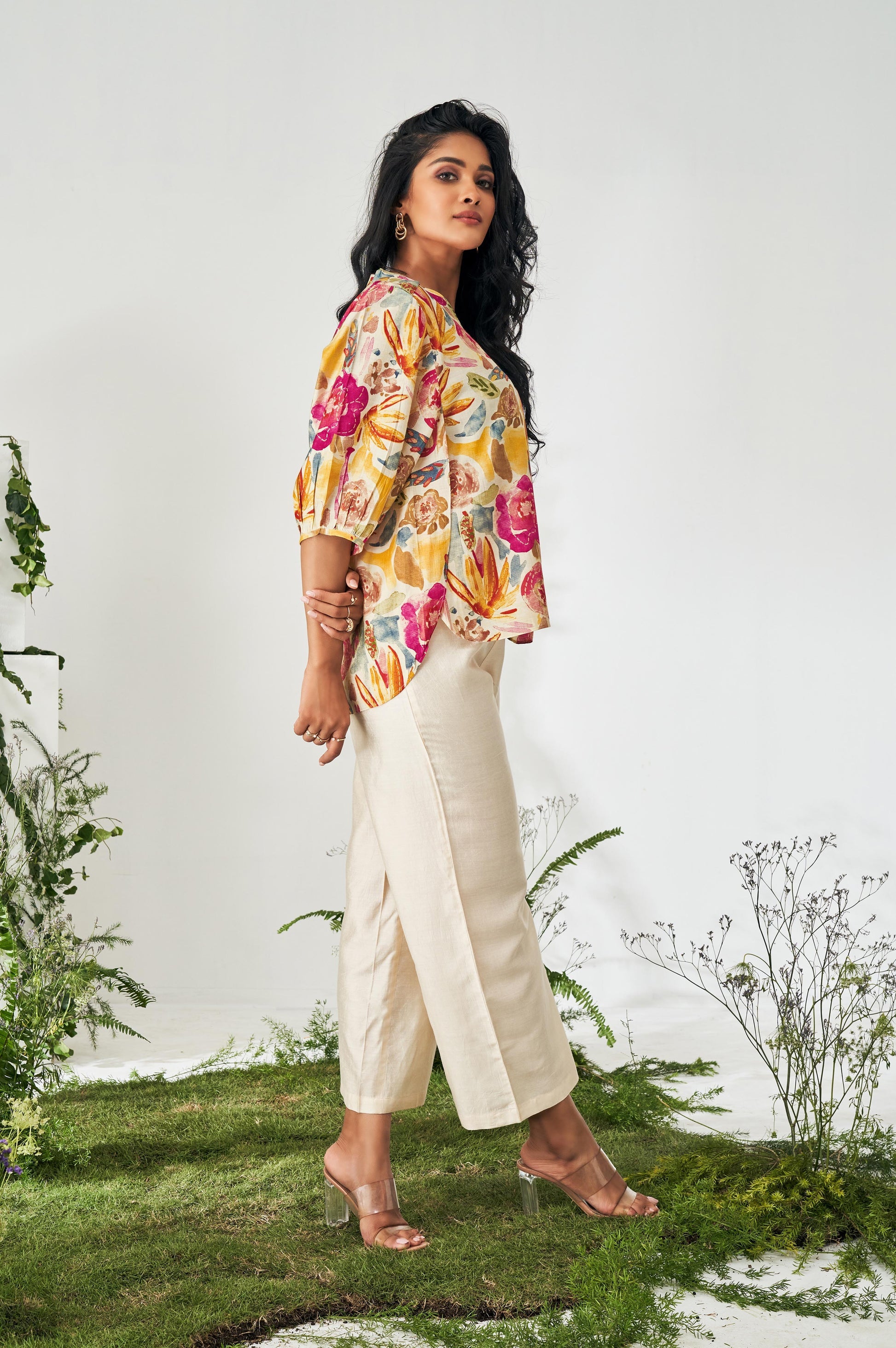 Multicolour Floral Print Co-ord Set