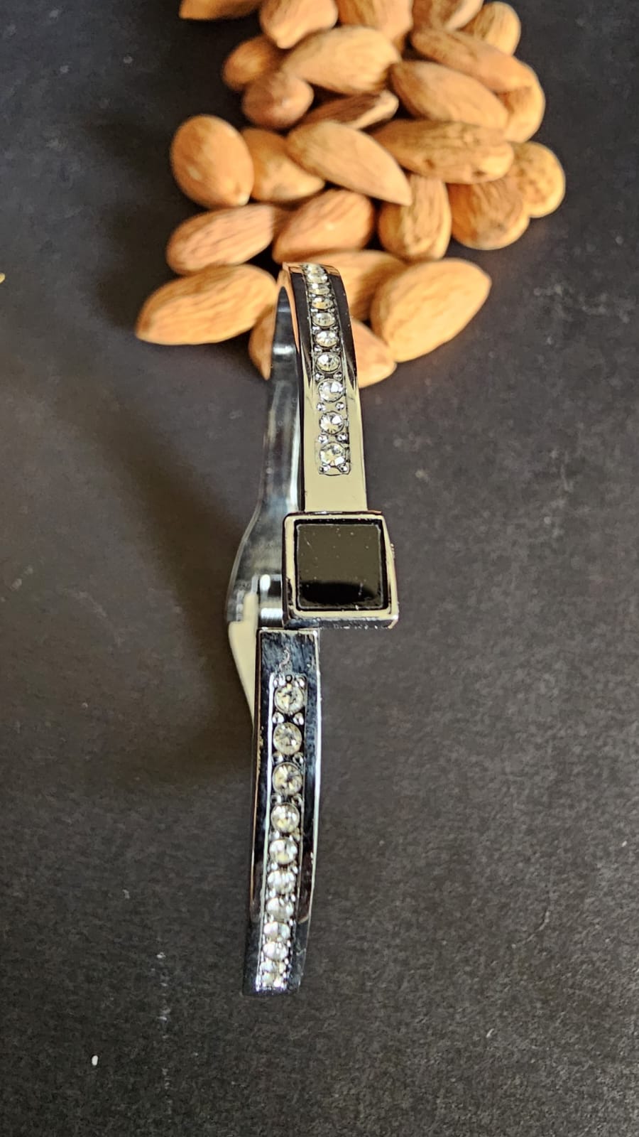 Stainless Steel Silver Plated AD Bracelet