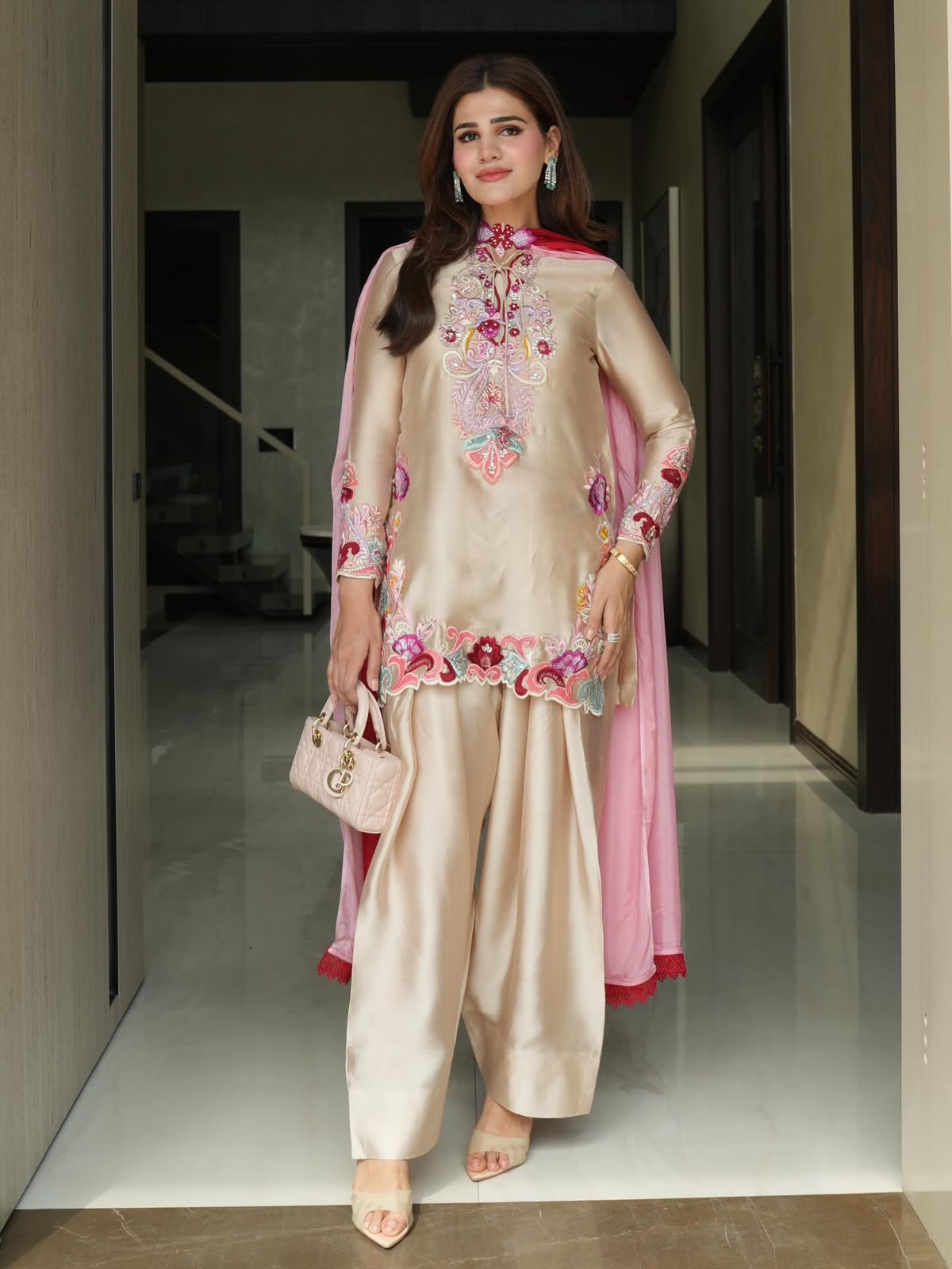 PREMIUM FARSHI SALWAR DUPATTA SET