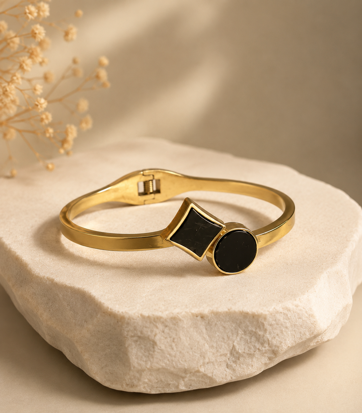 Stainless Steel Gold Plated Bracelet