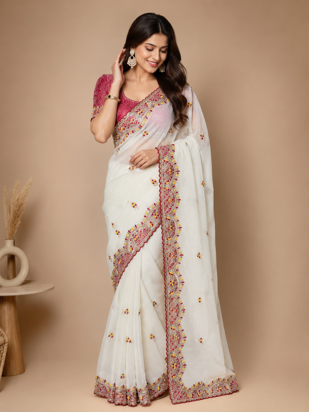 New Exclusive Sequin Saree