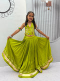 Kids Pure Cotton Navratri Lehenga Choli Set