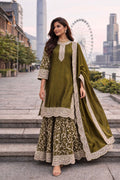 NEW ARRIVAL – Luxe Fandy Silk Palazzo Suit Set