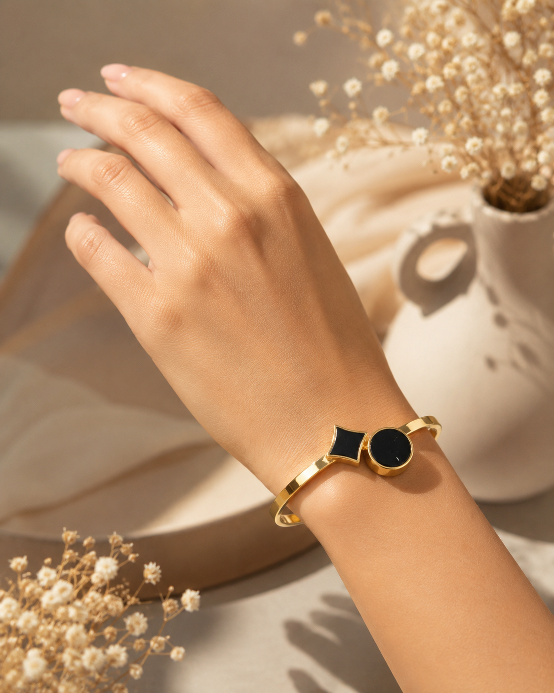 Stainless Steel Gold Plated Bracelet